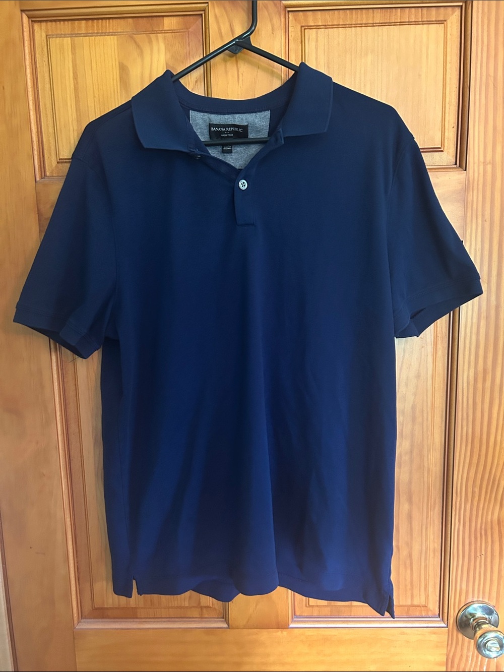 Banana Republic Men's Dark Navy Polo